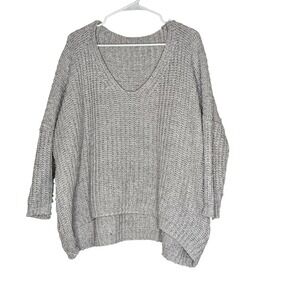 Oversized Chunky Knit Handmade Sweater Loose Fit Cozy Artisan Sustainable Boho‎